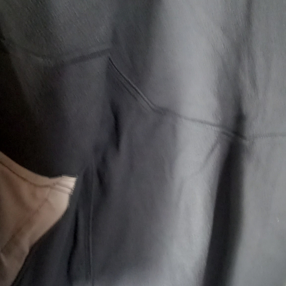 Spyder Charcoal Gray Black Colorblock Fleece Full-zip Jacket Size XL - Picture 8 of 9